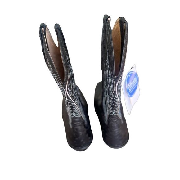 Noble Equestrian Ladies Black Sahara All Around T Toe Boot 10 NWT - Picture 5 of 7